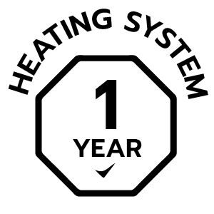 การรับประกันชุดทำความร้อน 1 ปี