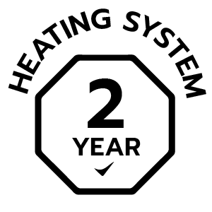 การรับประกันชุดทำความร้อน 2 ปี