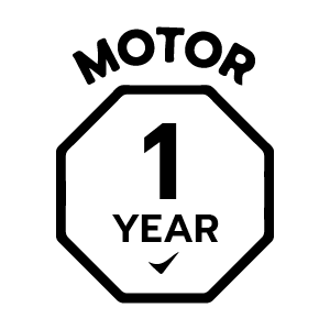 การรับประกัน มอเตอร์ 1 ปี