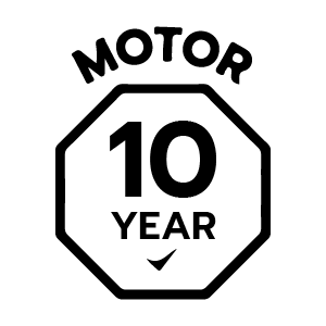 การรับประกัน มอเตอร์ 10 ปี