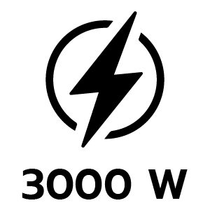กำลังไฟ 3000 วัตต์