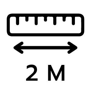 ความยาว 2 เมตร