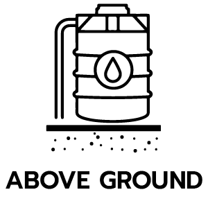 ลักษณะการติดตั้ง บนดิน