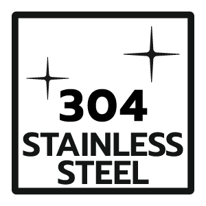 วัสดุหลัก สเตนเลส 304