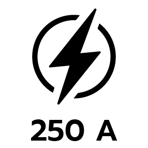 กระแสไฟ 250 แอมแปร์ แอมป์