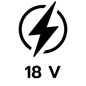 กำลังไฟ 18 โวลต์