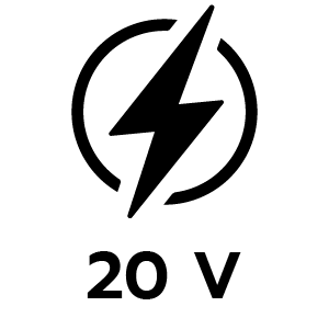กำลังไฟ 20 โวลต์