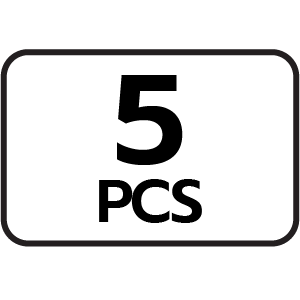 จำนวน 5 ชิ้น