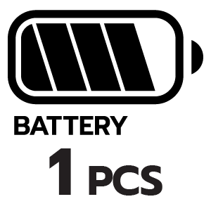 จำนวนแบตเตอรี่ 1 ก้อน