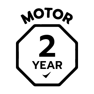 รับประกันมอเตอร์ 2 ปี