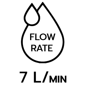 อัตราการการไหลของน้ำ 7