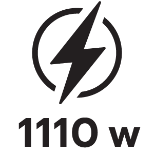 กำลังไฟ 1110วัตต์