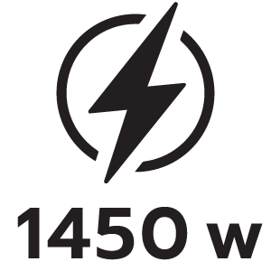 กำลังไฟ 1450วัตต์