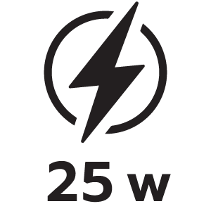 กำลังไฟ 25วัตต์