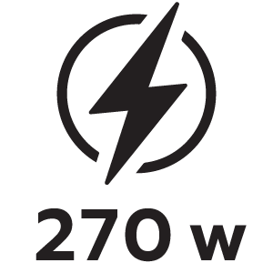 กำลังไฟ 270วัตต์
