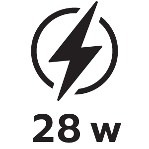 กำลังไฟ 28วัตต์