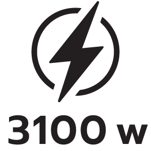 กำลังไฟ 3100วัตต์