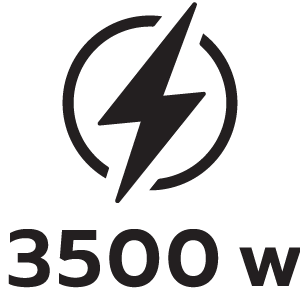 กำลังไฟ 3500วัตต์