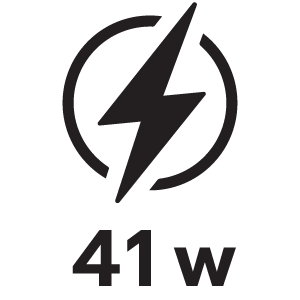 กำลังไฟ 41วัตต์