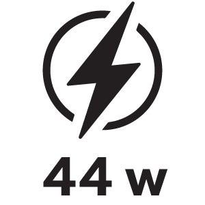 กำลังไฟ 44วัตต์