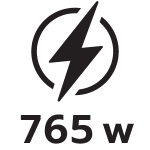กำลังไฟ 765วัตต์