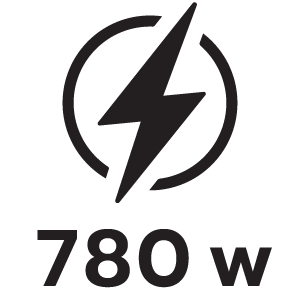 กำลังไฟ 780วัตต์