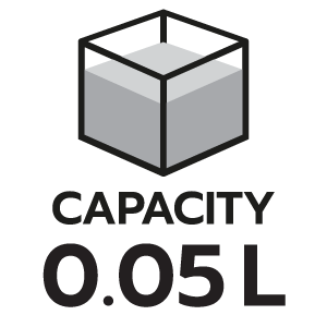 ความจุ 0.05ลิตร