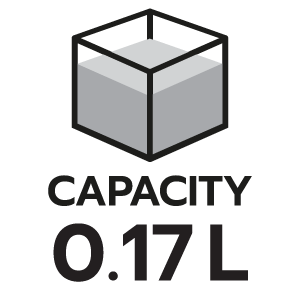 ความจุ 0.17ลิตร