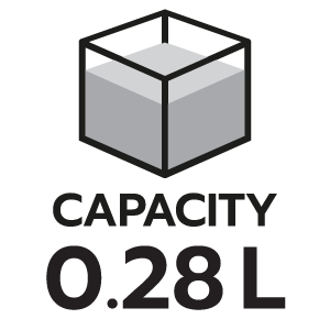 ความจุ 0.28ลิตร