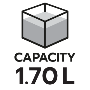 ความจุ 1.70ลิตร