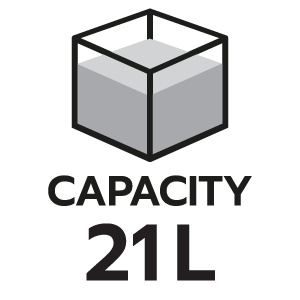 ความจุ 21ลิตร