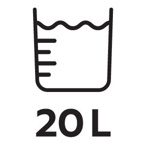 ความจุน้ำ 20ลิตร