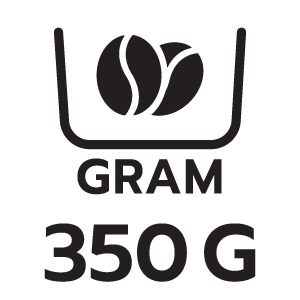 ความจุโถบดเมล็ดกาแฟ 350กรัม