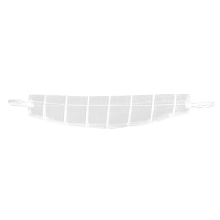 HOME LIVING STYLE SHEER CURTAIN HIDE TAP SCOTT 150X250CM WHITE