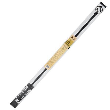 STEEL TENSION ROD HOME LIVING STYLE AQ57S 120-210CM BLACK