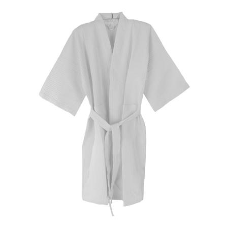 BATHROBE HOME LIVING STYLE WAFFLE WHITE