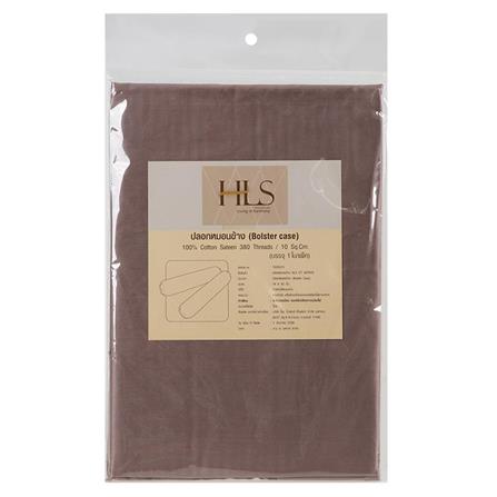 HOME LIVING STYLE BOLSTER CASE COTTON SATEEN