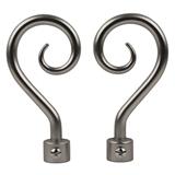 HLS FINIALS COIL 19MM SILVER
