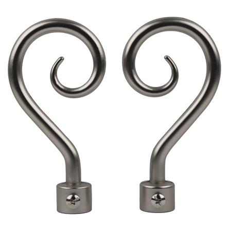 HLS FINIALS COIL 19MM SILVER