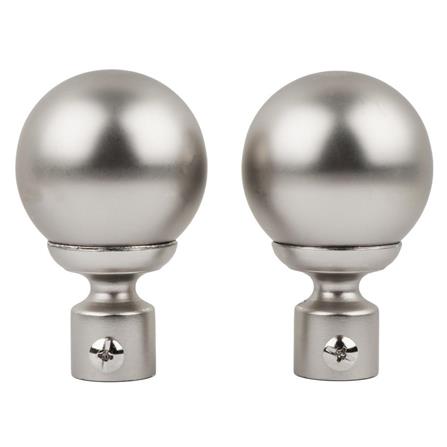 HLS FINIALS BALL 19MM SILVER