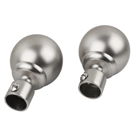 HLS FINIALS BALL 19MM SILVER