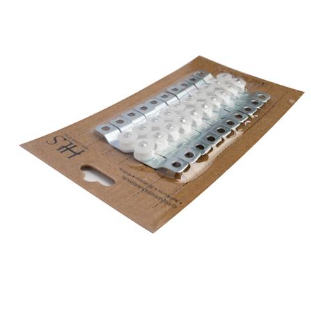 STEEL WHEEL CURTAIN TRACK ROLLER HOME LIVING STYLE 20PCS