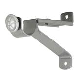 WALL BRACKET HOME LIVING STYLE STEEL 1-LAYER 19MM SILVER