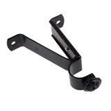 WALL BRACKET HOME LIVING STYLE STEEL 1-LAYER 19MM BLACK