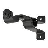 WALL BRACKET HOME LIVING STYLE STEEL 2-LAYER 19MM BLACK