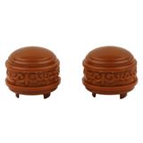 FINIALS HOME LIVING STYLE SMALL 25MM BROWN