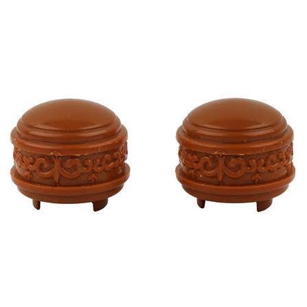 FINIALS HOME LIVING STYLE SMALL 25MM BROWN