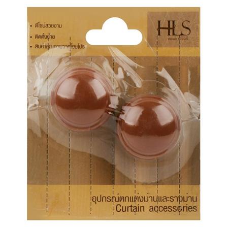 FINIALS HOME LIVING STYLE SMALL 25MM BROWN