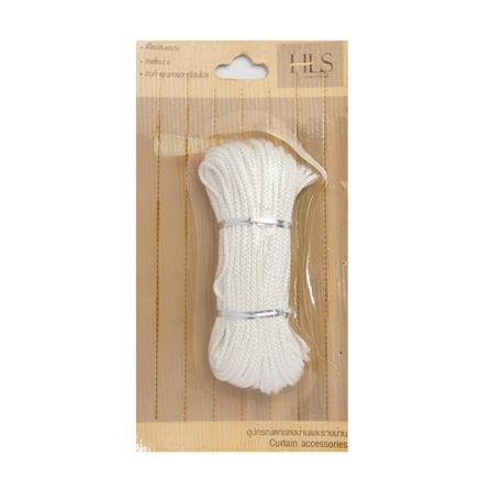CURTAIN TRACK CORD HOME LIVING STYLE 20M WHITE