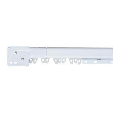 ALUMINUM TENSION ROD HOME LIVING STYLE C 122-225CM WHITE
